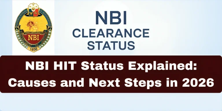 NBI HIT Status Explained 2026: Causes & Next Steps
