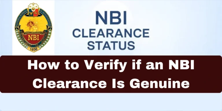 How to Verify if an NBI Clearance Is Genuine in 2026