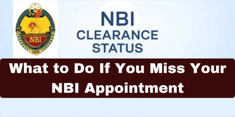 What to Do If You Miss Your NBI Appointment In 2026